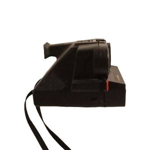 Black Camera Polaroid One Step Sonar 600 Film Includes Strap - Picture 4 of 7